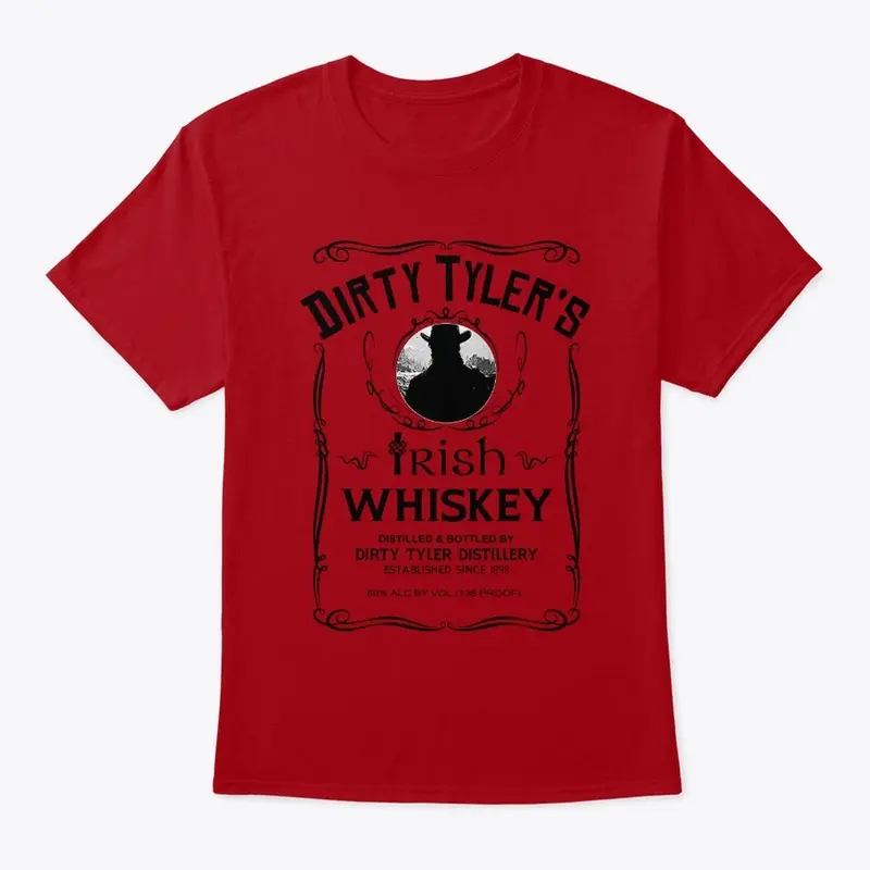 Dirty Tyler's Irish Whiskey Red & White